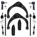 Detroit Axle - 2WD Front End 12pc Suspension Kit for Dodge Ram 1500, 2006 2007 2008, 2 Upper Control Arms 2 Lower Ball Joints 4